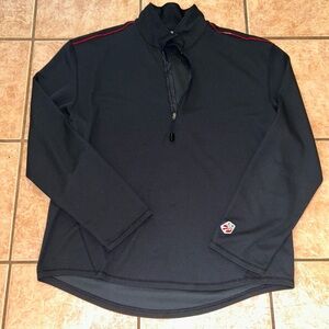 Black Tommy Hilfiger Quarter zip